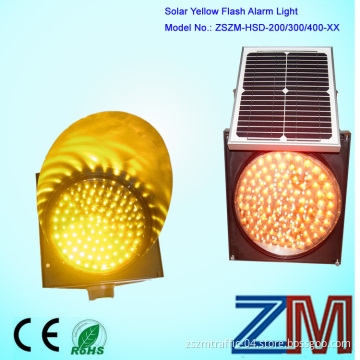 Popular High Power Traffic Solar Warning Light / Traffic Flashing Light for Street Crossing Use